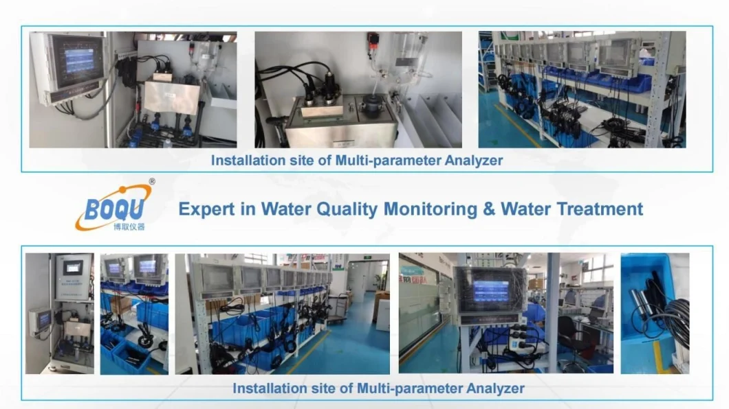 Boqu Mpg-6099 for Iot Agriculture pH Ec Do Nh4+ Ca2+ K+ No3- Multi-Parameters Meter