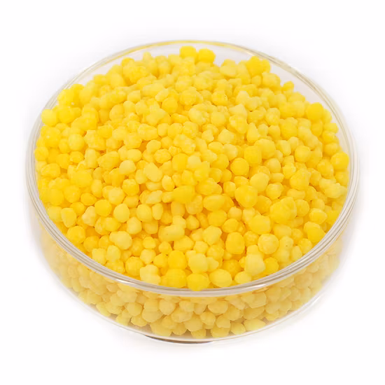 붕소 황색 과립형 비료 100% 수용성을 함유한 질산칼슘암모늄